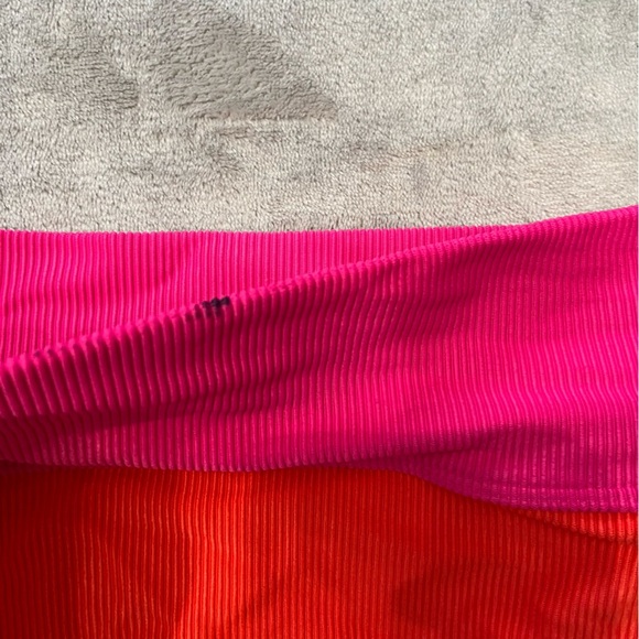 New! Beach Riot Emmy be mine colorblock high waisted bottom 24891 - Picture 7 of 11